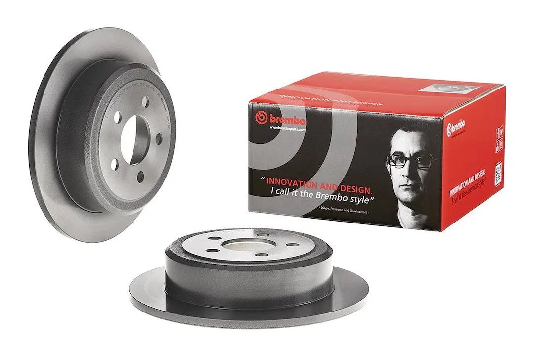 08B52911C02 – BREMBO Brake Rotor, Solid One Piece Design Wheel Bolt Pattern 5 x 114.3 Millimeter 316 Millimeter Diame...